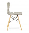 Chaise moderne SOFY grise style scandinave - 