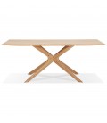 Table de salle à manger MANITOU en chêne massif 195x95 cm - 