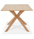 Table de salle à manger MANITOU en chêne massif 195x95 cm - 