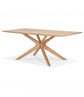 Table de salle à manger MANITOU en chêne massif 195x95 cm - 