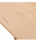 Table de salle à manger MANITOU en chêne massif 195x95 cm - 