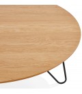 Table basse design PLUTO en bois finition naturelle - 