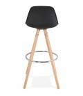 Tabouret de bar design TATAMI noir - 