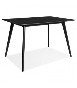 Petite table ou bureau design MARIUS noire 120x80 cm