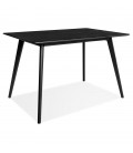 Petite table ou bureau design MARIUS noire 120x80 cm - 