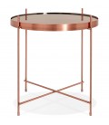 Table d'appoint pliable KOLOS couleur cuivre - 