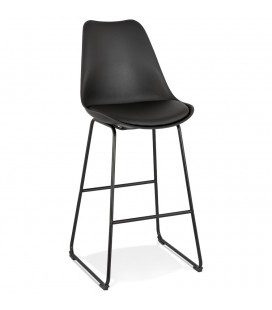 Tabouret de bar CHOKO noir