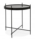 Table d'appoint pliable KOLOS noire - 