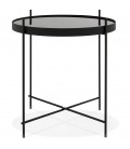 Table d'appoint pliable KOLOS noire - 