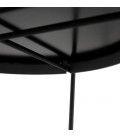 Table d'appoint pliable KOLOS noire - 