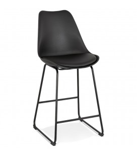 Tabouret snack mi-hauteur CHOKO MINI noir