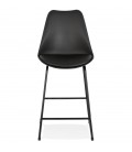 Tabouret snack mi-hauteur CHOKO MINI noir - 