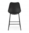 Tabouret snack mi-hauteur CHOKO MINI noir - 