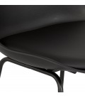 Tabouret snack mi-hauteur CHOKO MINI noir - 