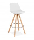 Tabouret snack mi-hauteur TATAMI MINI blanc - 