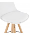 Tabouret snack mi-hauteur TATAMI MINI blanc - 