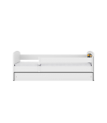 Lit enfant camion blanc avec tiroir 80x180cm - 