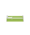 Lit enfant petits dinosaures verts avec tiroir 80x180cm - 