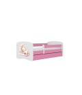 Lit enfant rêve rose avec tiroir 70x140cm - 