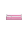 Lit enfant rêve rose avec tiroir avec matelas 70x140cm - 