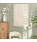 Art mural motifs floraux 83x123 cm - Cadre naturel - MURANO