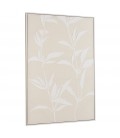 Art mural motifs floraux 83x123 cm - Cadre naturel - MURANO
