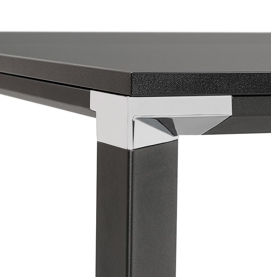 Table XLINE SQUARE noire 140x140 cm