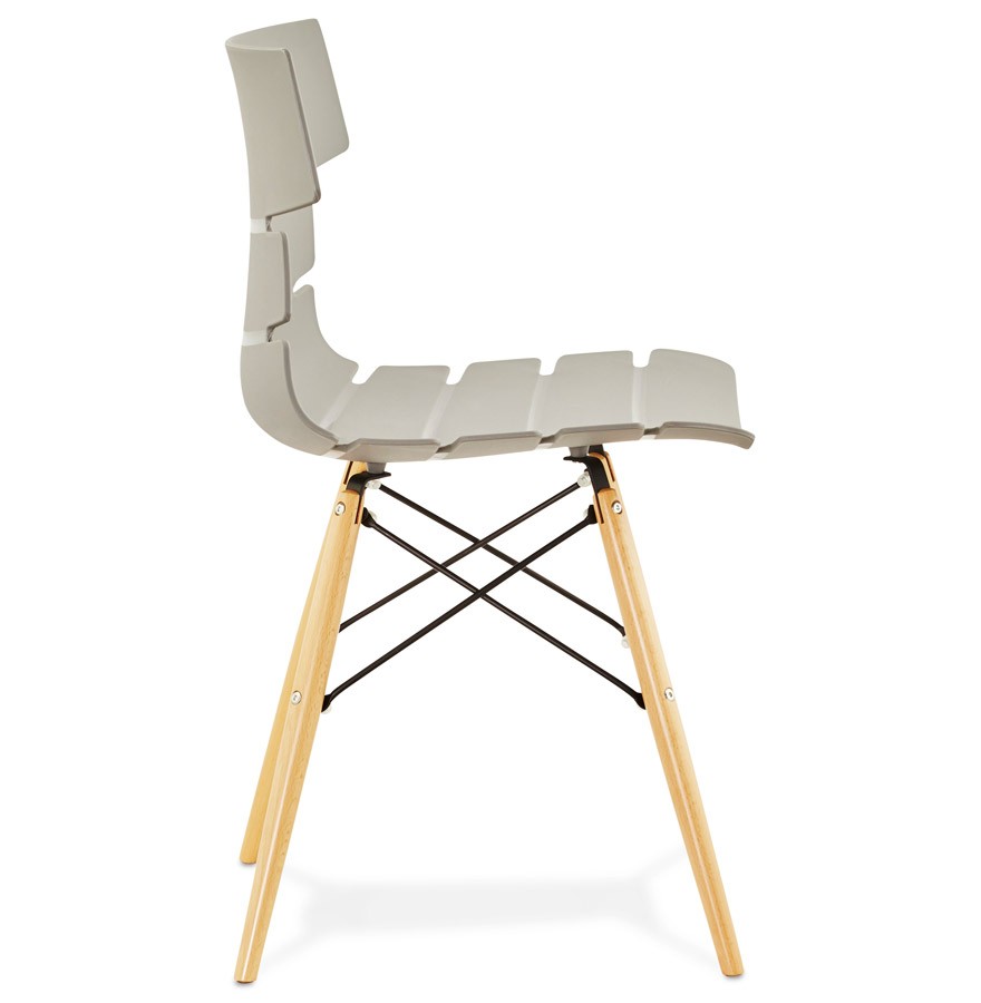 chaise moderne grise style scandinave SOFY