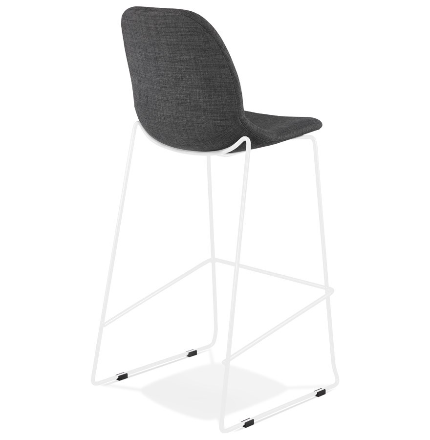 Tabouret de bar empilable FAKIR gris foncé