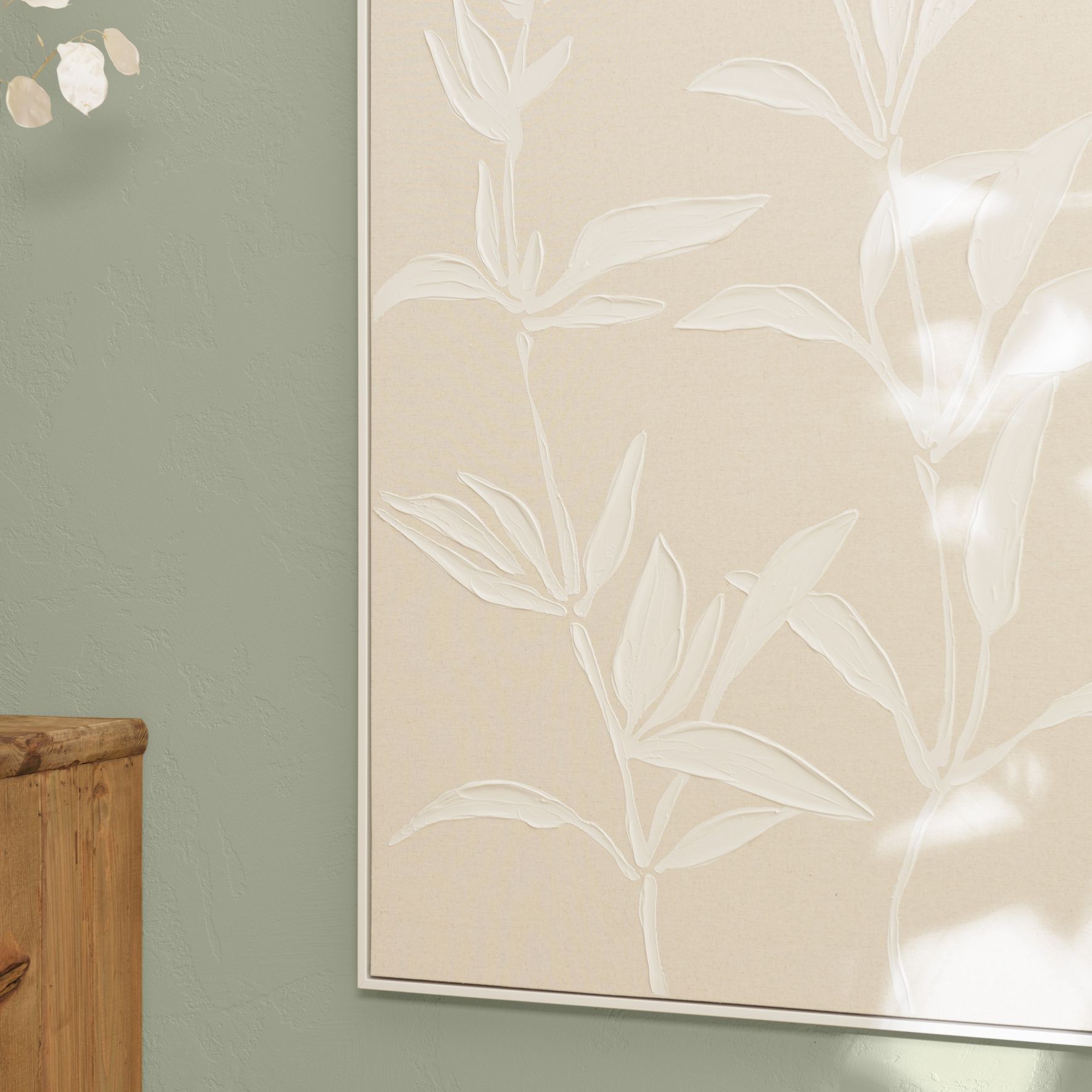 Art mural motifs floraux 83x123 cm - MURANO